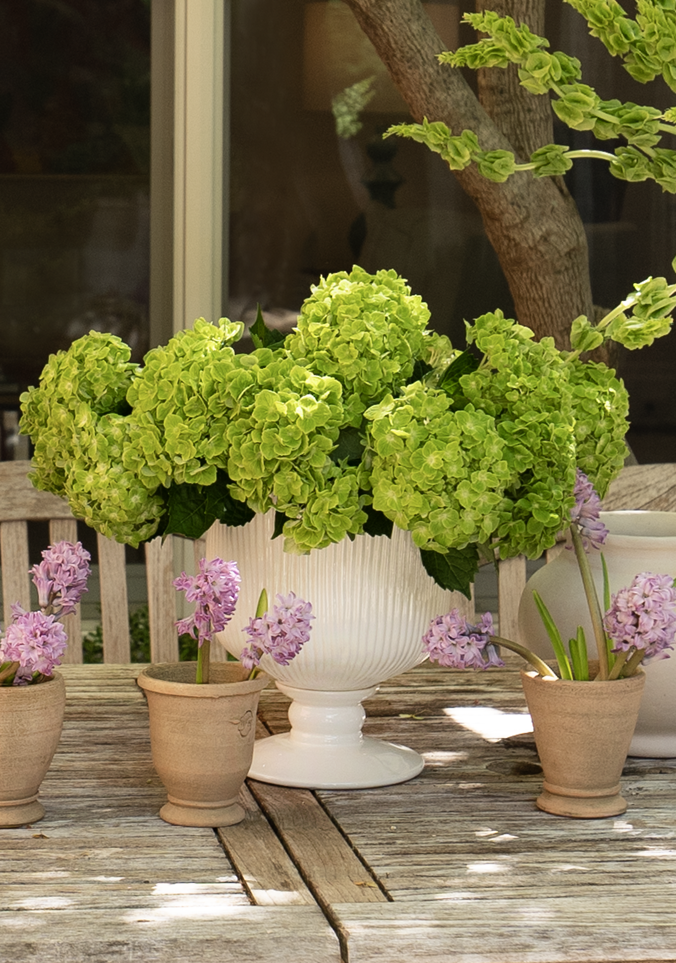 Ribbed Vase