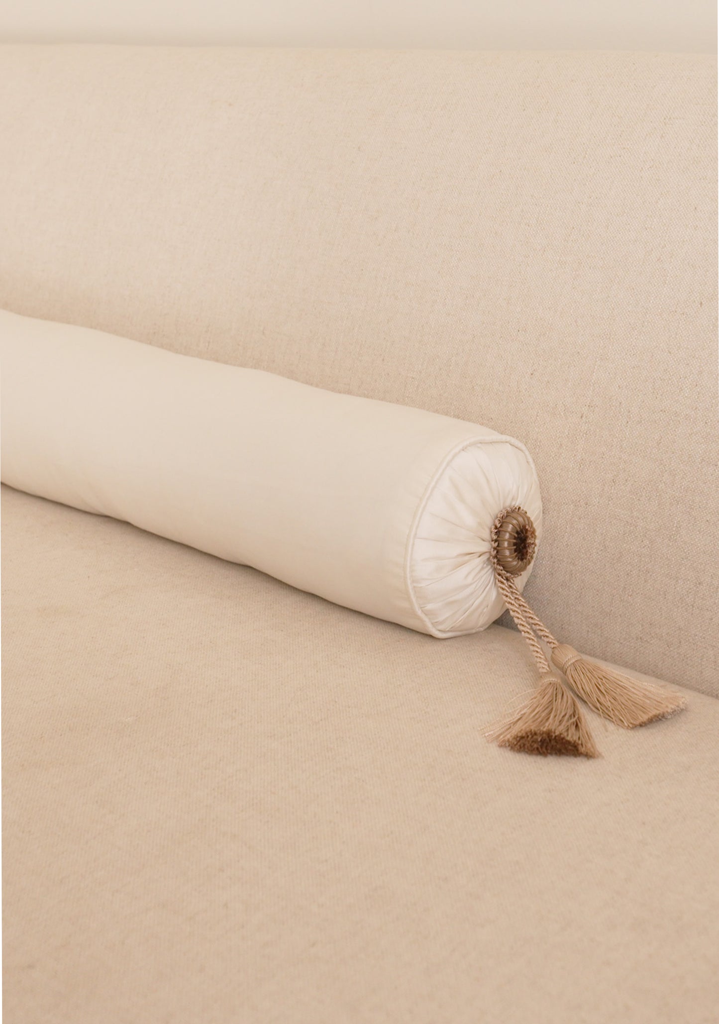 Coco Como Pillow: Ivory - Page House Studio