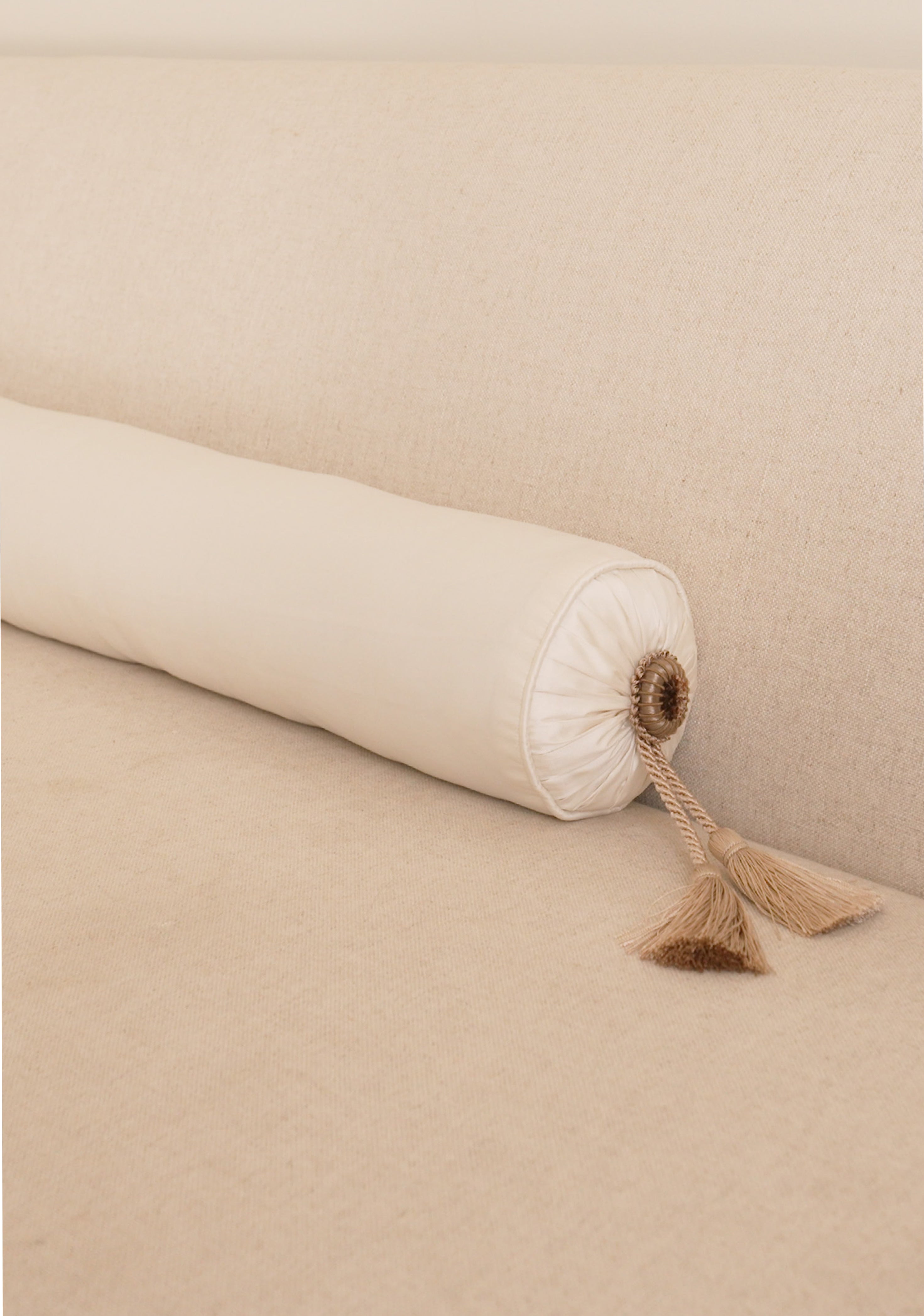 Coco Como Pillow: Ivory - Page House Studio