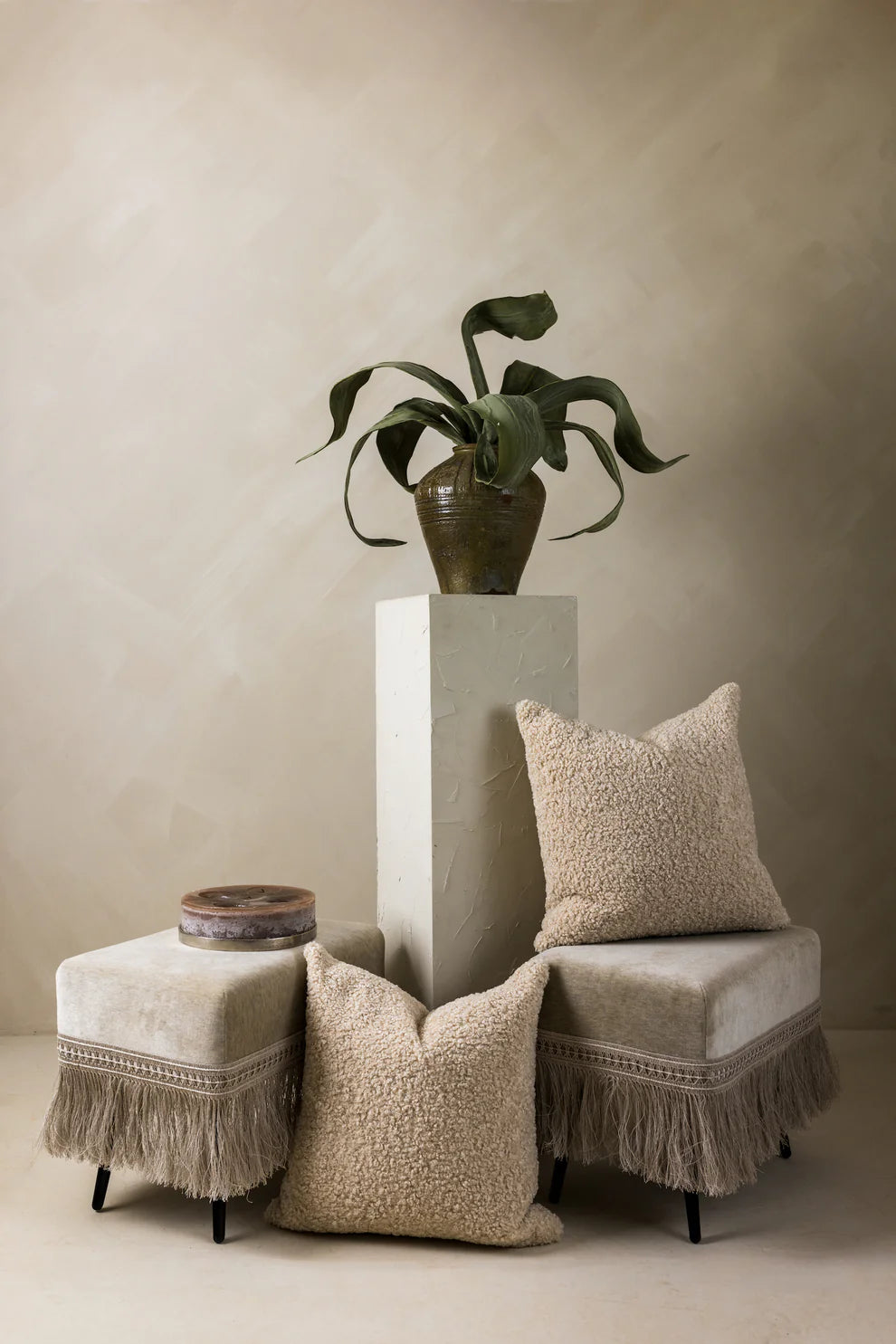 Detail view of The Artiste collection setup – Page House Studio