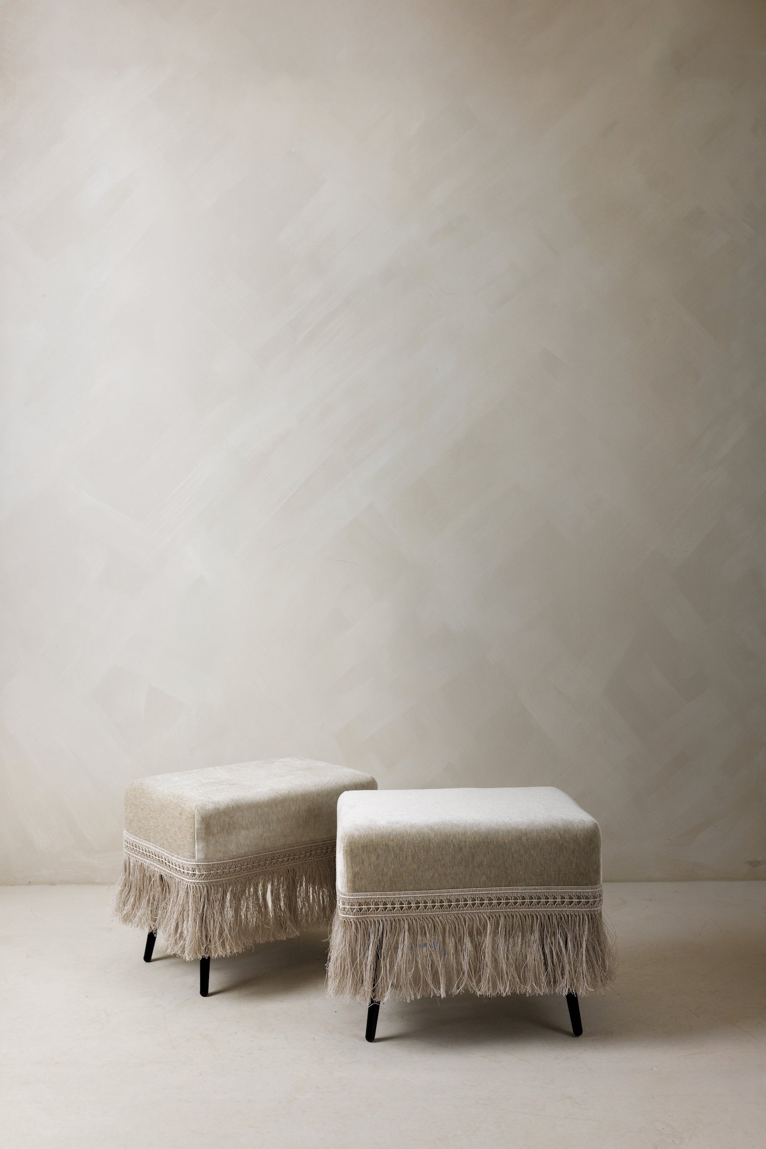 Velvet stools detail – The Artiste Set – Page House Studio