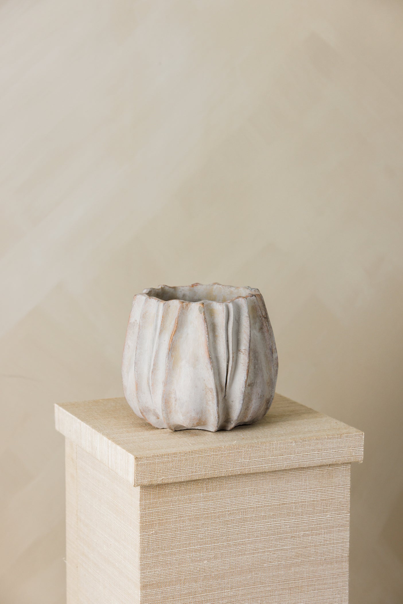 Decorative planter styled indoors – Page House Studio