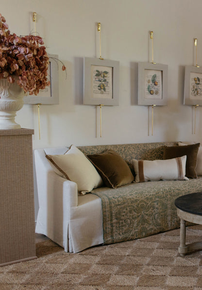 Greta Pedestal, Raffia - Page House Studio