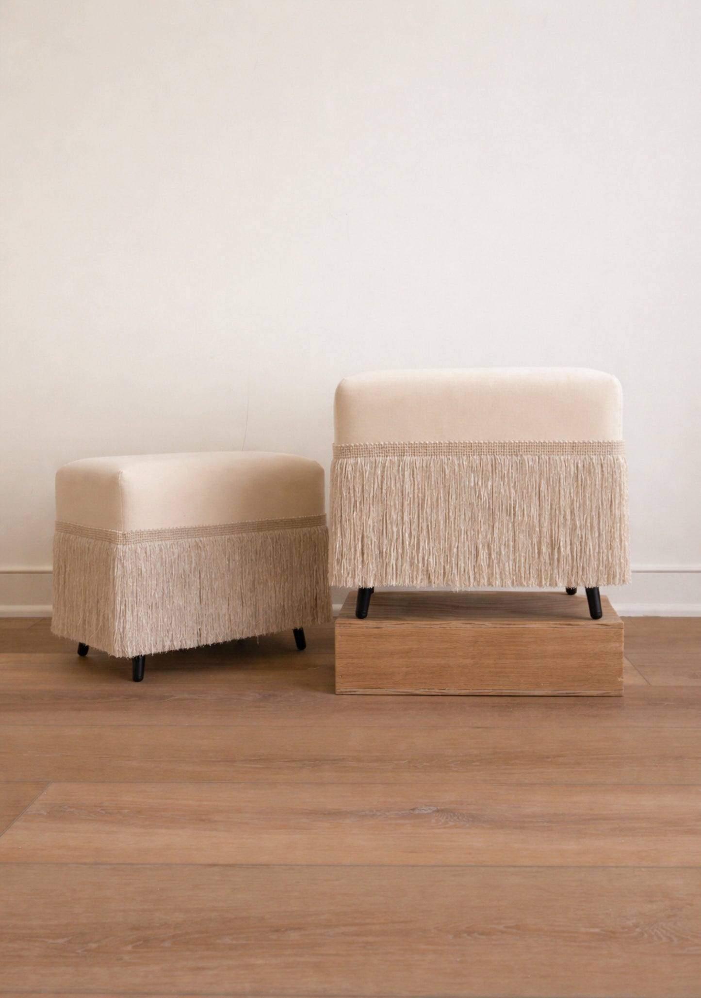 Hutton Stool, Crema - Page House Studio