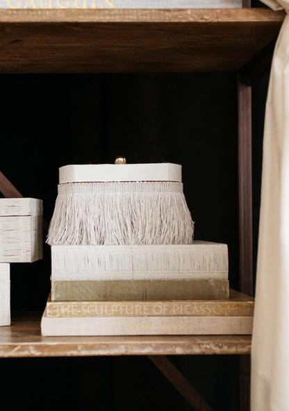 Objet Fringe Box, Dune - Page House Studio