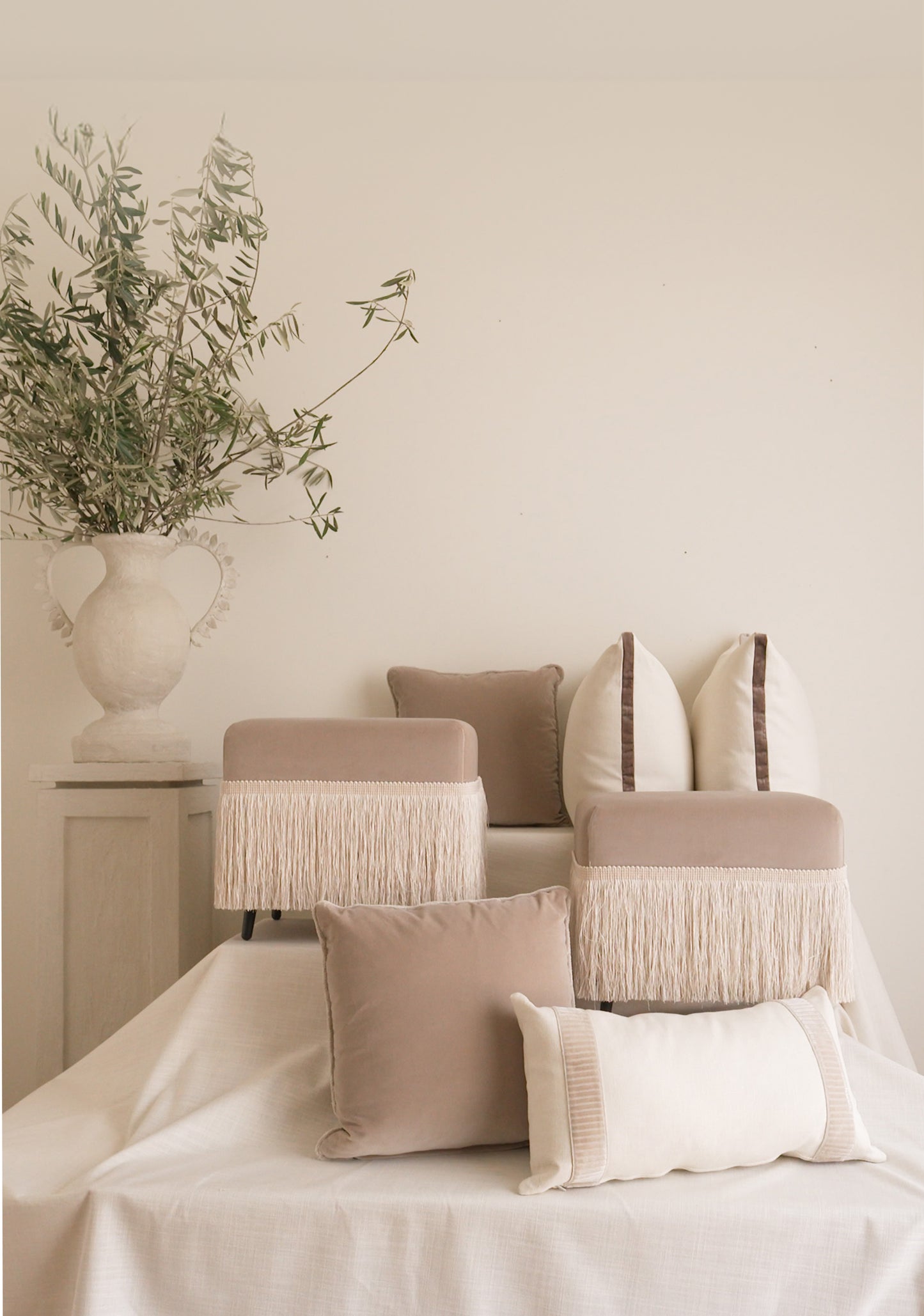 Hutton Stool, Dove - Page House Studio
