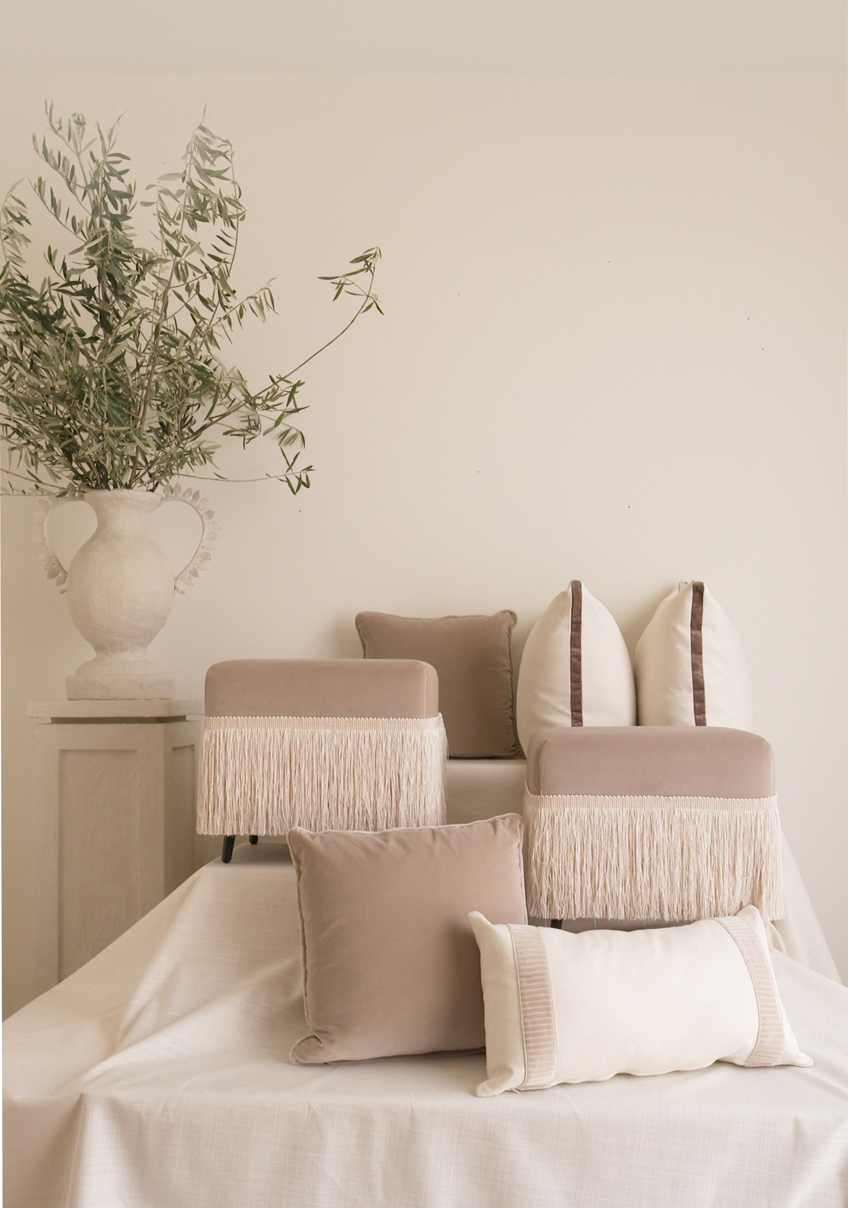 Hutton Stool, Dove - Page House Studio