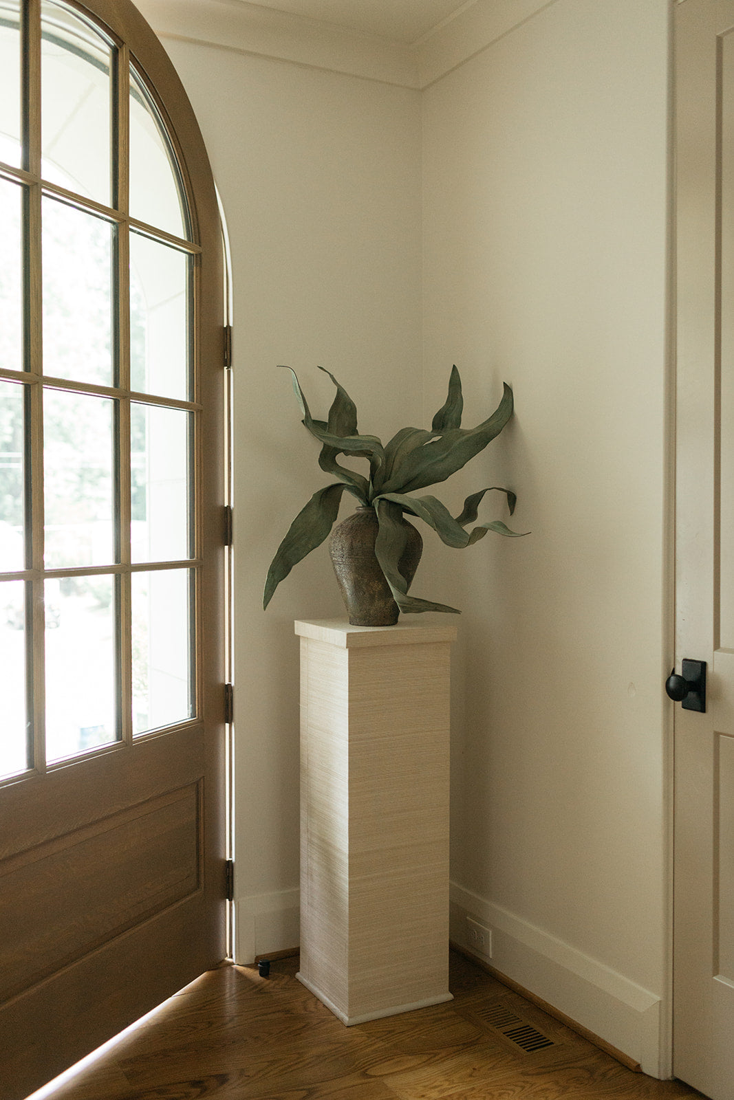 Bessette Pedestal, Ecru - Page House Studio