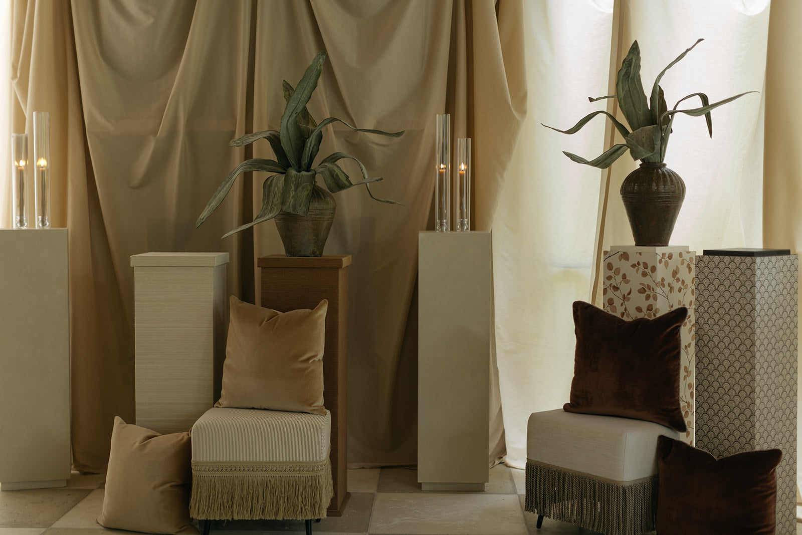 Didion Pedestal, Painted - Page House Studio