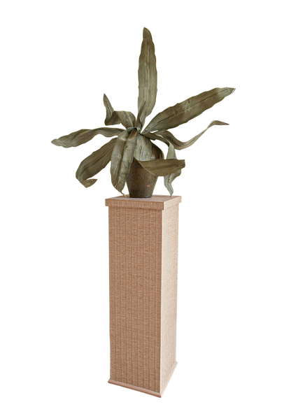 Greta Pedestal, Raffia - Page House Studio