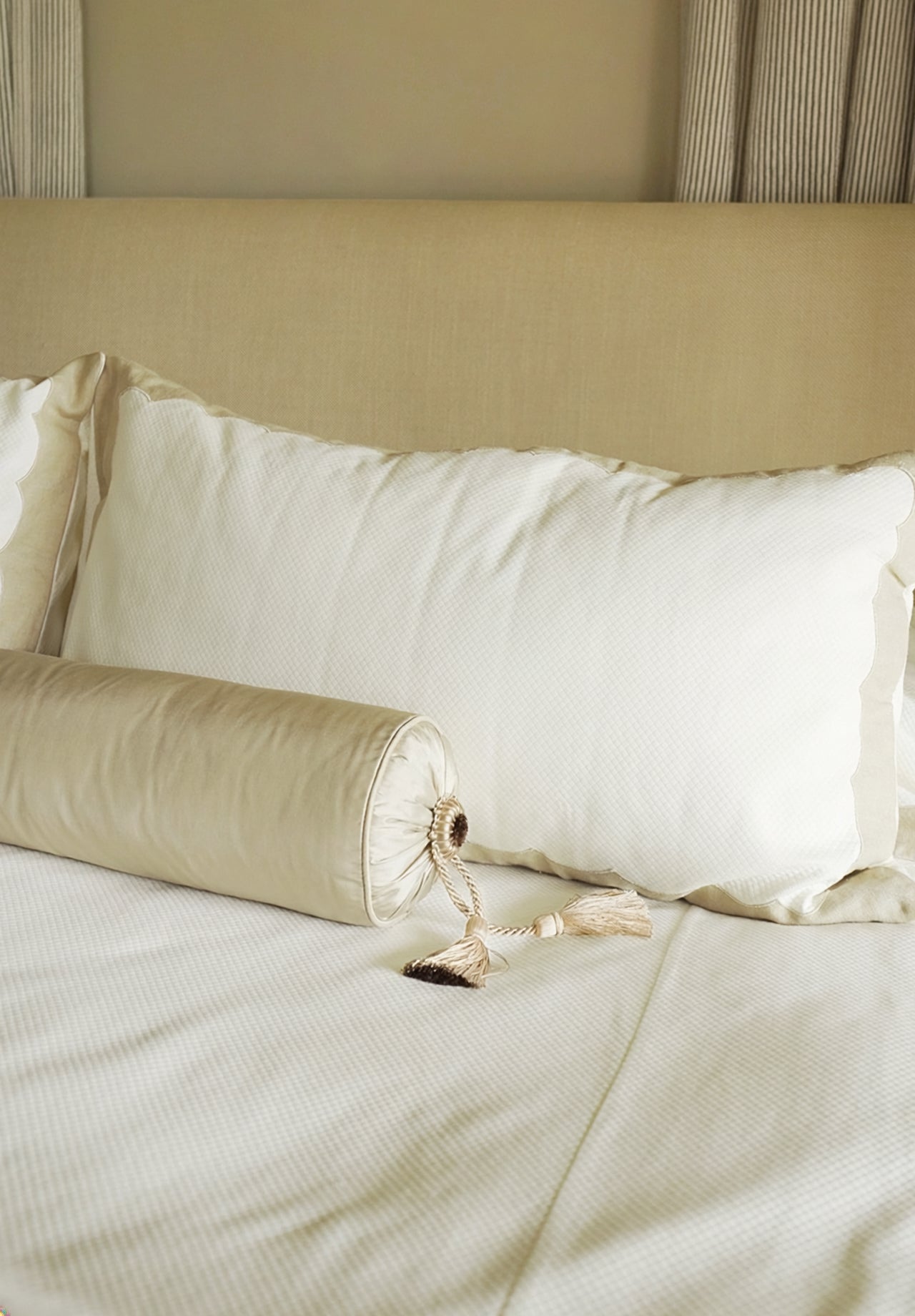 Coco Como Pillow: Champagne - Page House Studio