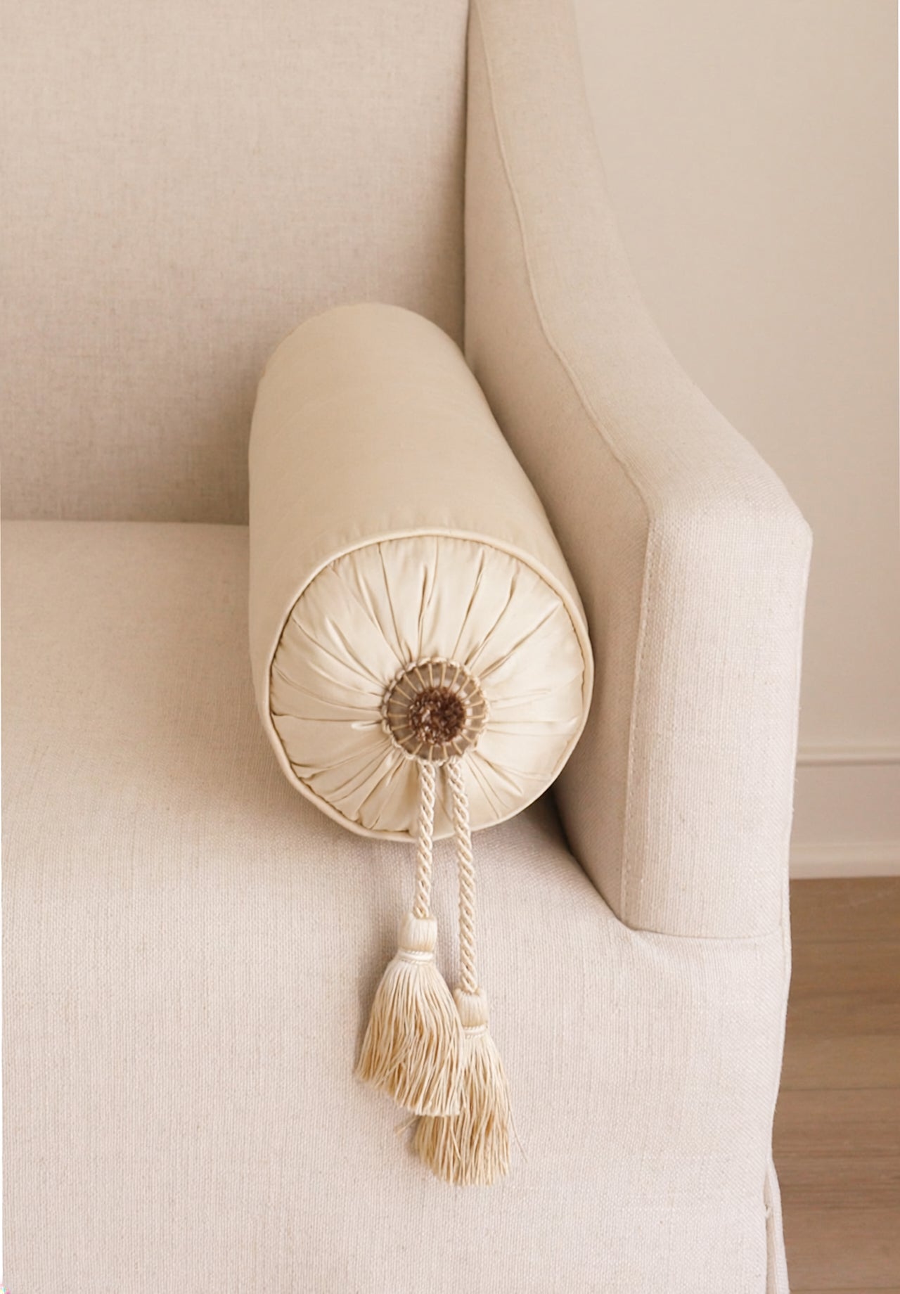 Coco Como Pillow: Champagne - Page House Studio