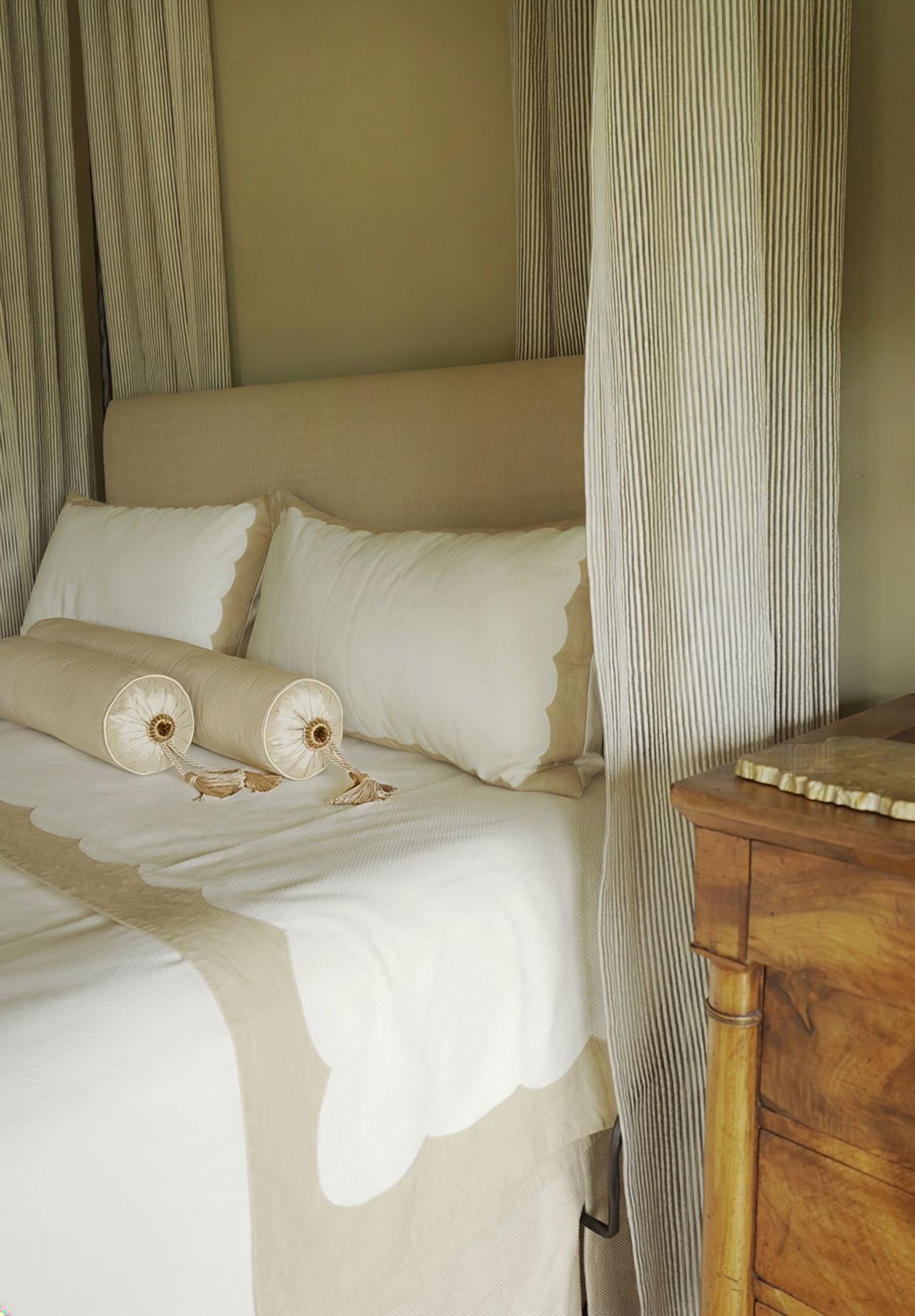Coco Como Pillow: Champagne - Page House Studio