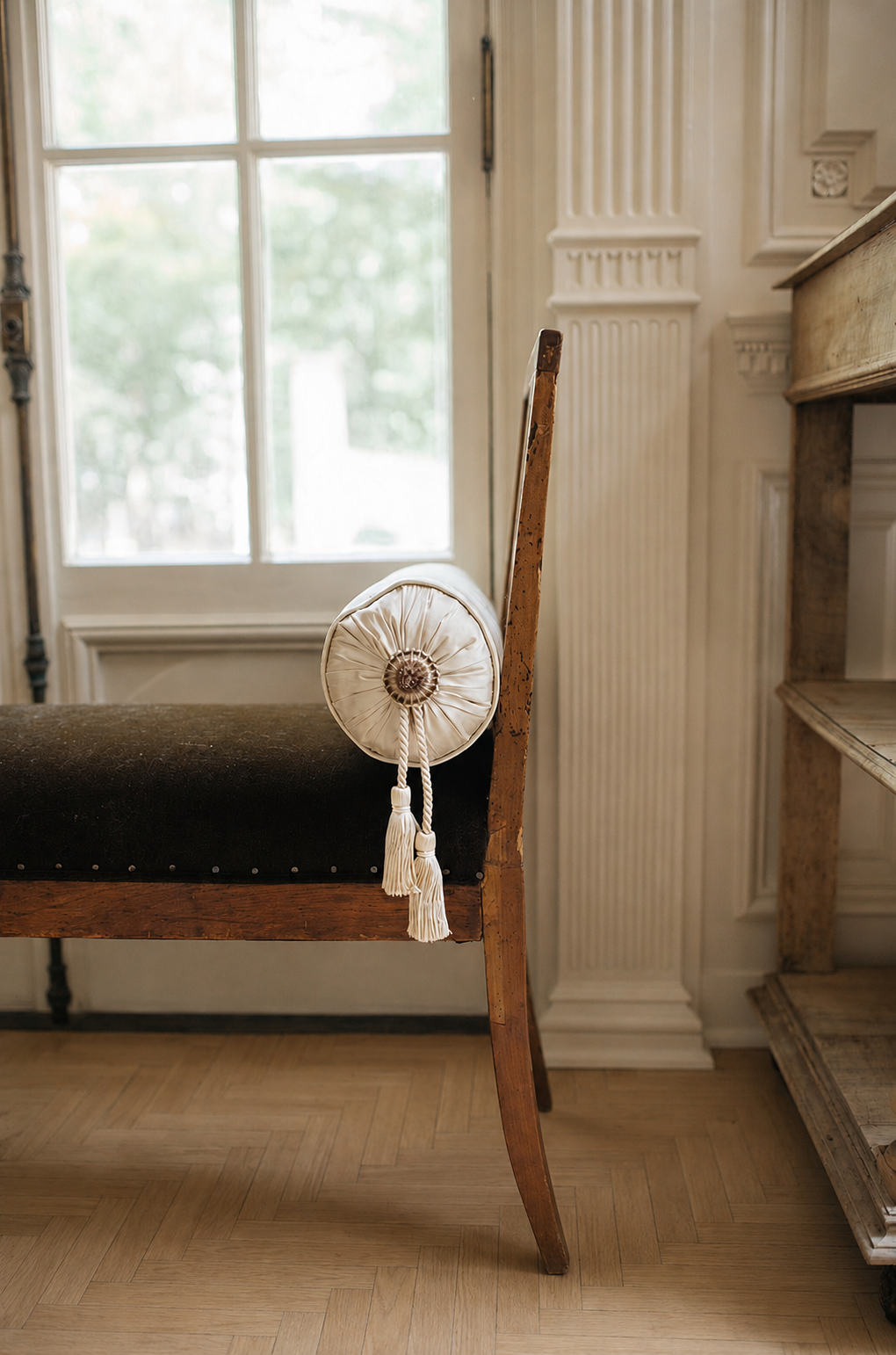 Coco Como Pillow: Champagne - Page House Studio