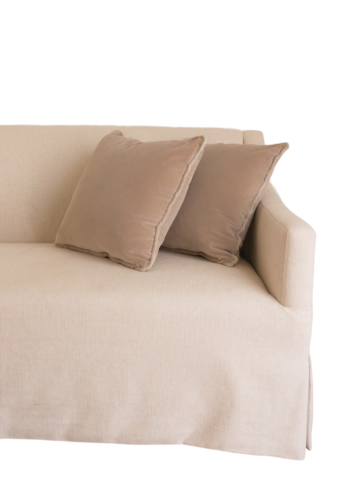 Delphine Velvet Pillow Set, Dove - Page House Studio