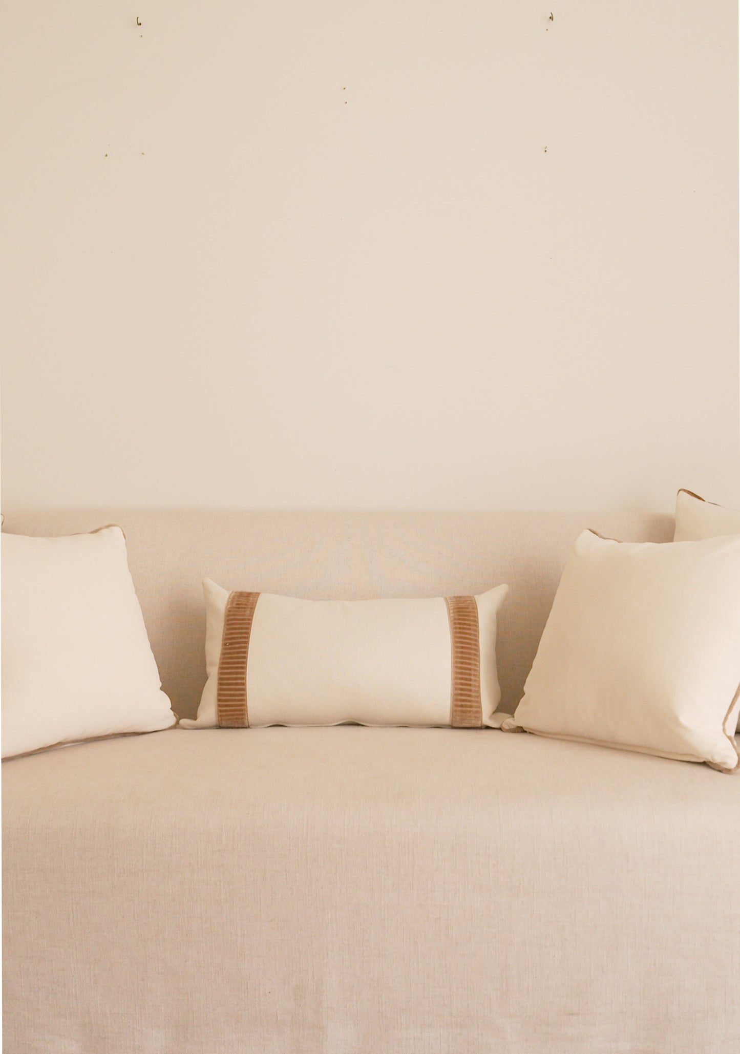 Linea Lumbar Pillow, Fawn - Page House Studio