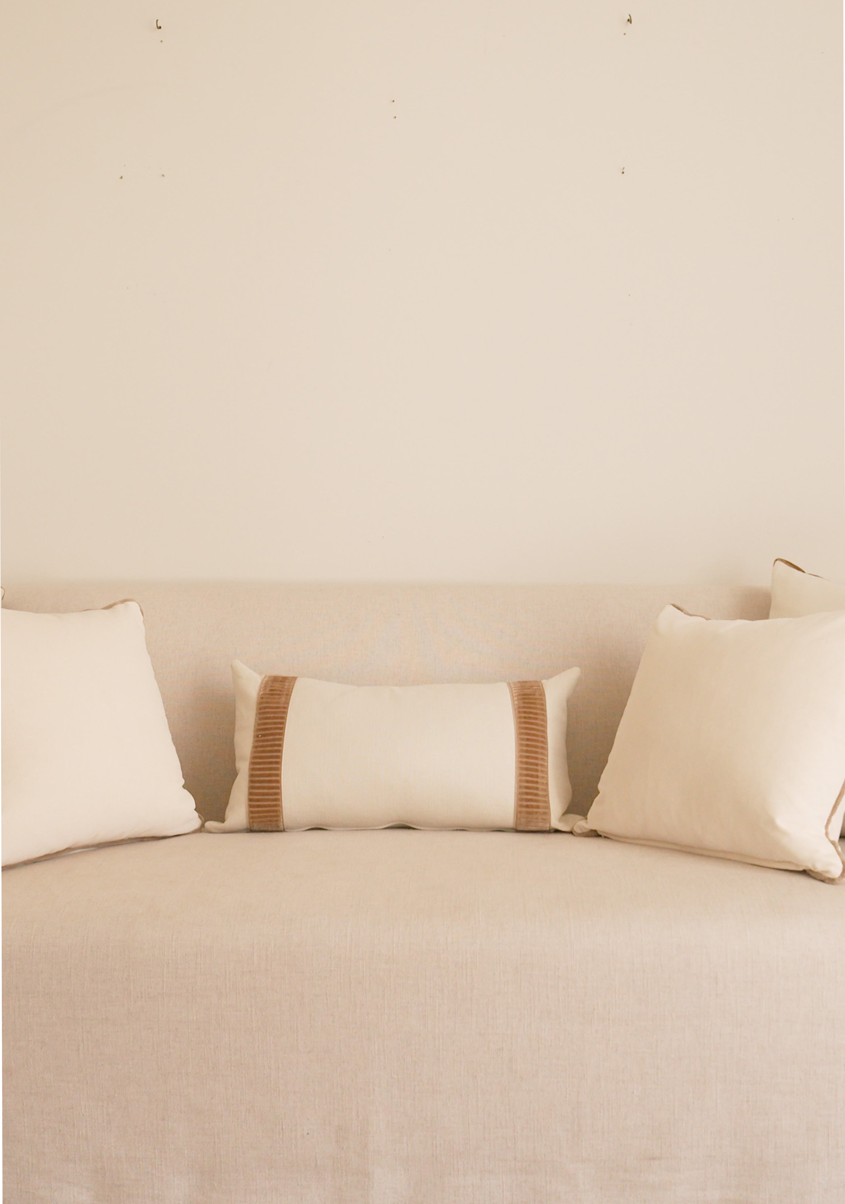 Linea Lumbar Pillow, Fawn - Page House Studio