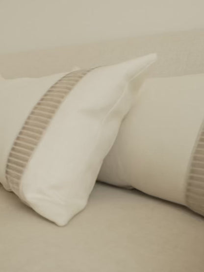 Linea Lumbar Pillow, Dove